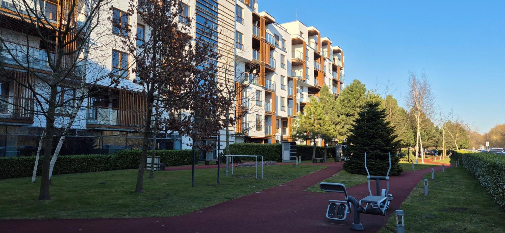 Olympic Park Z Ogrodem Na Dachu *